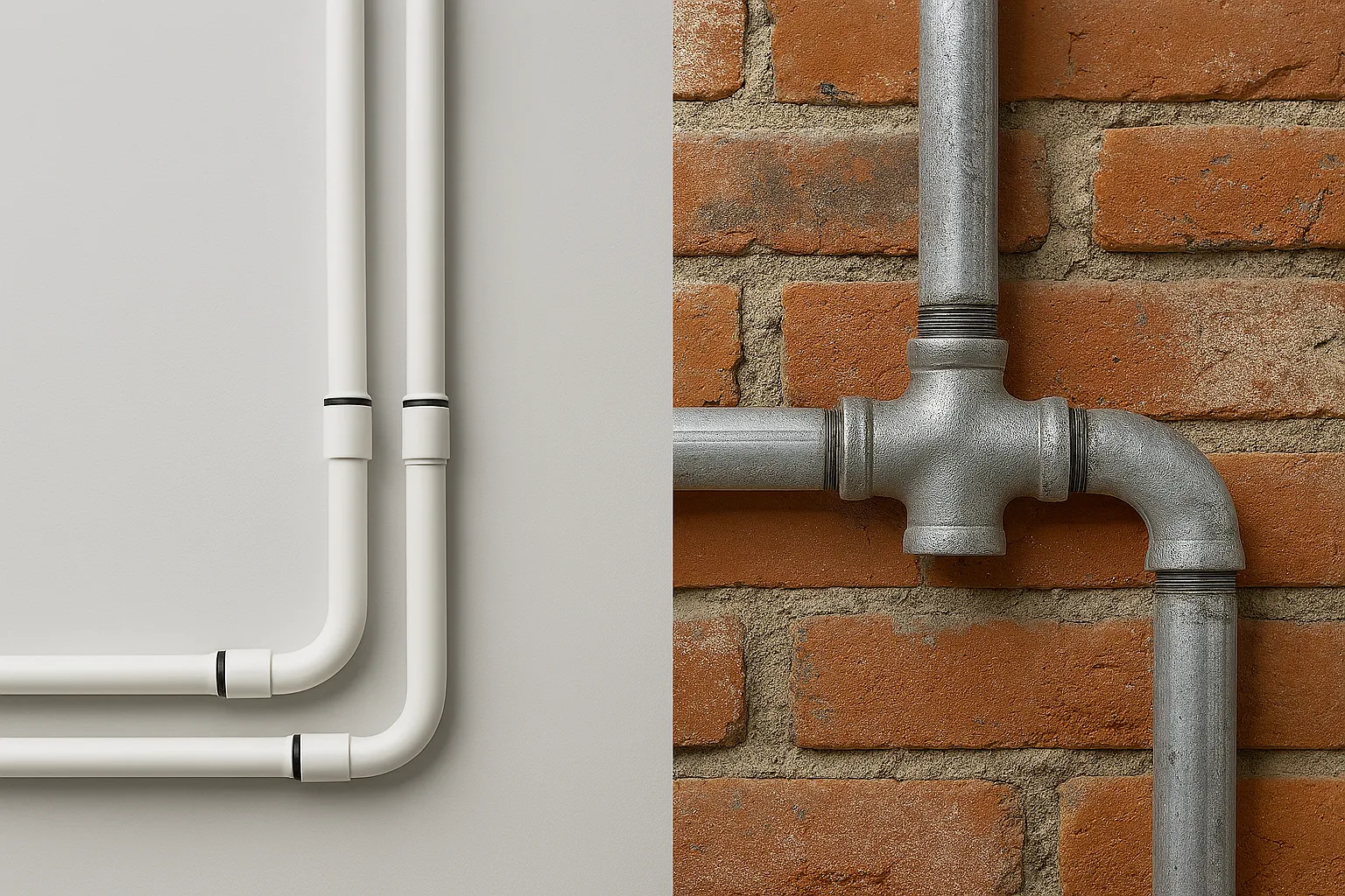 تفاوت سیستم لوله پنج‌لایه و لوله‌های فلزی در ساختمان