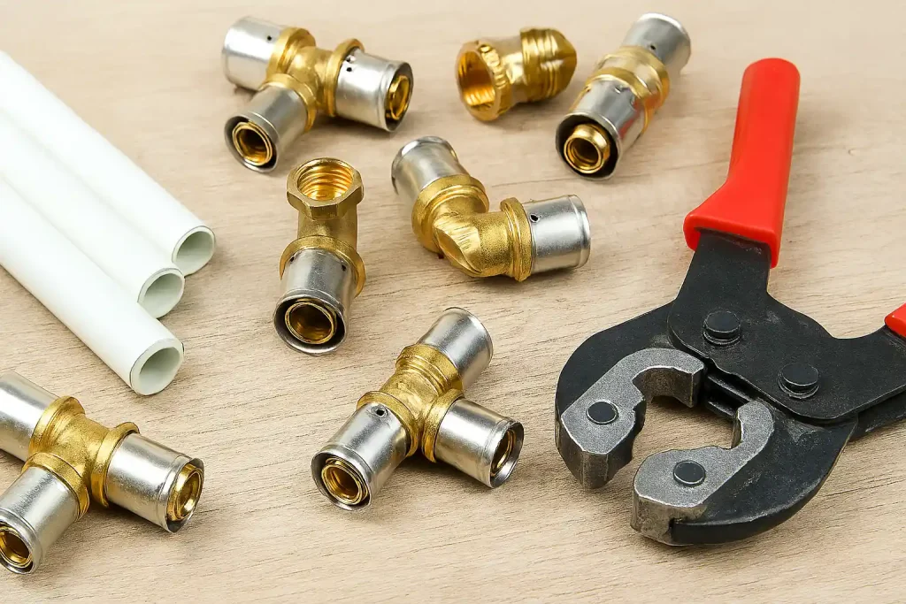 سیستم لوله‌کشی پنج‌لایه پرسی در پروژه‌های ساختمانی