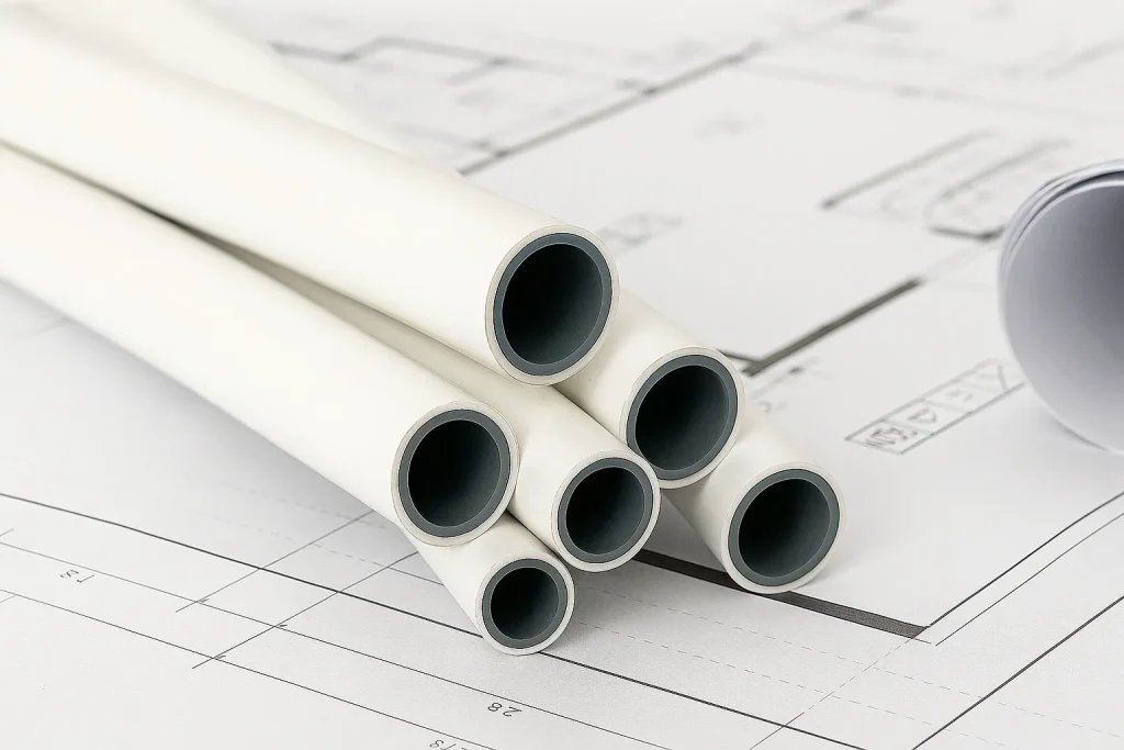 نمودار عمر مفید و مقاومت حرارتی سیستم سوپرپایپ