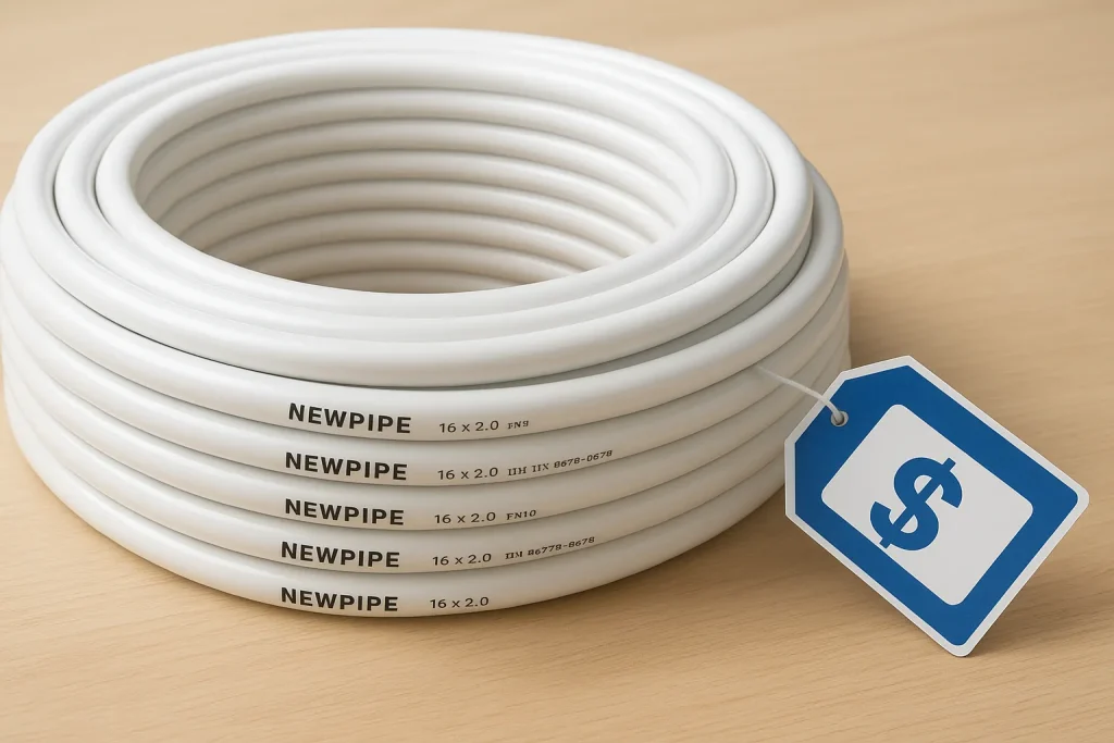 تست فشار لوله نیوپایپ