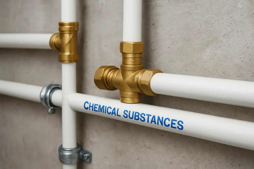 مقایسه عملکرد لوله پنج لایه در مدار آب گرم و آب سرد