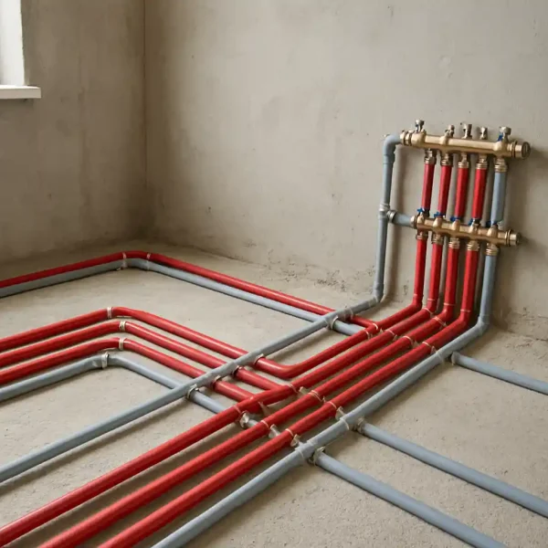 بررسی هزینه اجرای کامل لوله‌کشی پنج لایه در واحدهای مسکونی