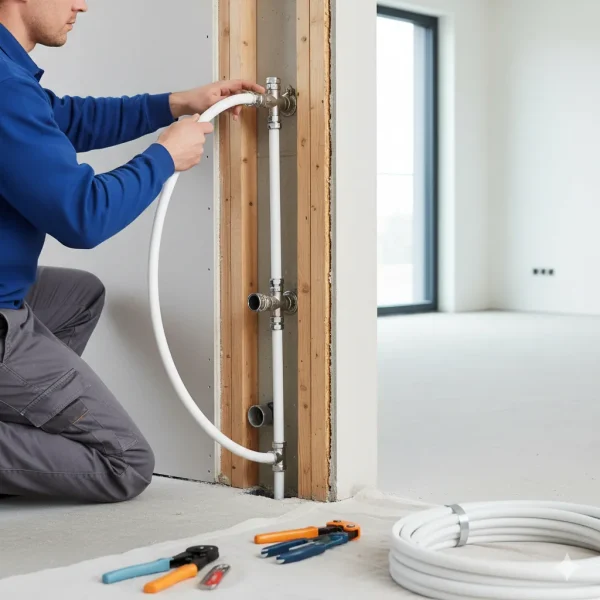 نحوه نصب لوله پنج لایه برای رادیاتور و شوفاژ