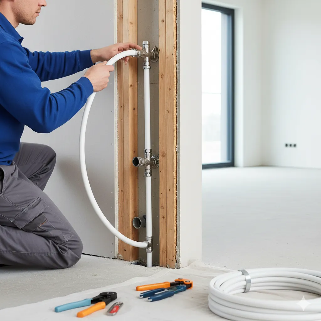 مقایسه هزینه لوله‌کشی پنج لایه