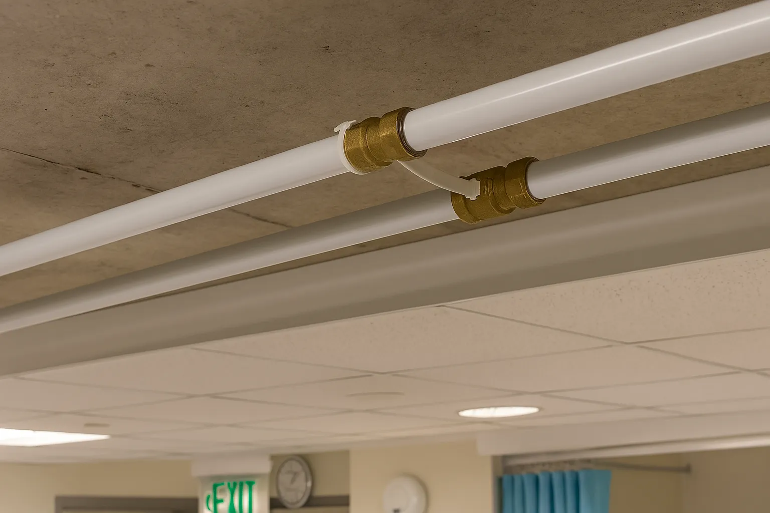 استفاده از لوله پنج لایه در بیمارستان‌ها و مراکز درمانی