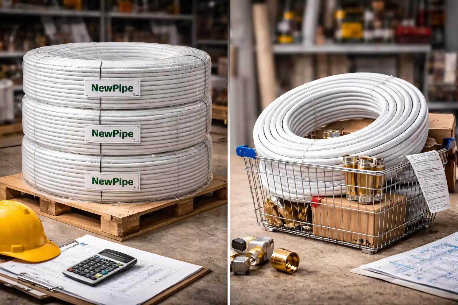 تفاوت قیمت خرید عمده و خرد لوله پنج لایه نیوپایپ