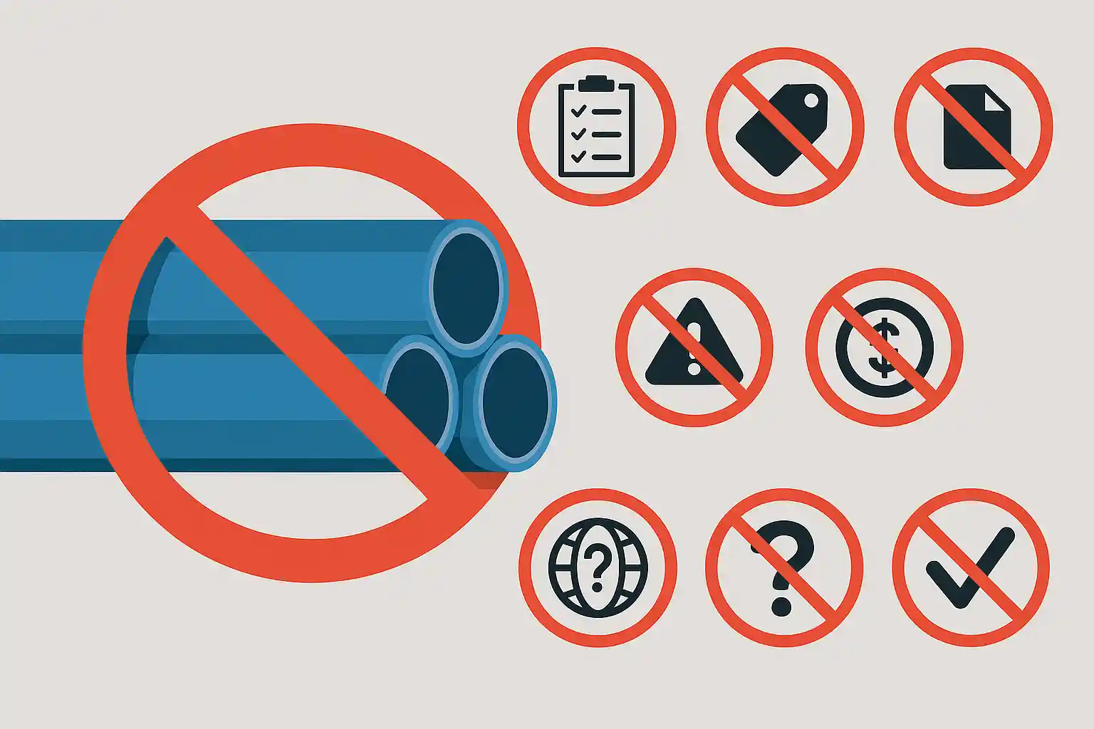 ۷ اشتباه مهم هنگام خرید لوله پنج لایه که باید از آنها اجتناب کنید