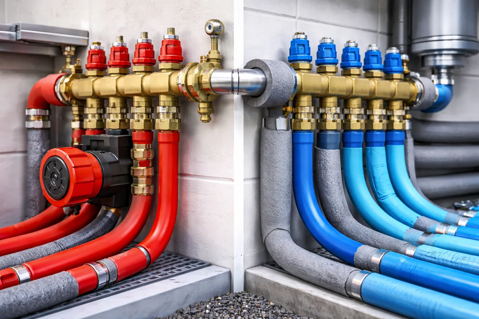 تفاوت بازدهی لوله پنج لایه در سیستم‌های سرمایش و گرمایش