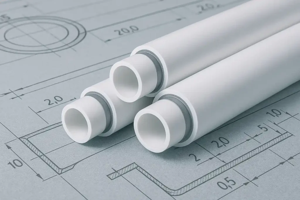 ثبات جریان و دما در لوله پنج‌لایه