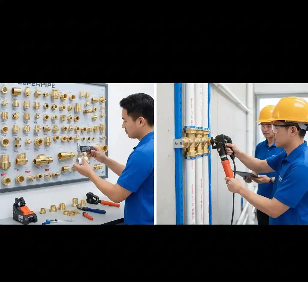 راهنمای خرید اتصالات پنج لایه سوپرپایپ بدون خطای فنی