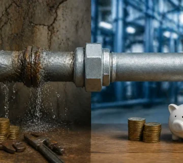 نقش حیاتی کیفیت اتصالات سوپرپایپ در کاهش هزینه‌های تعمیر و نگهداری ساختمان