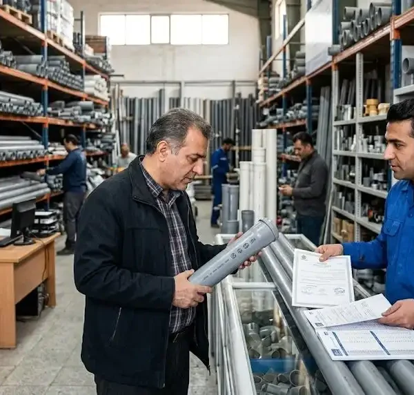 چگونه فروشنده معتبر لوله پنج لایه را تشخیص دهیم؟ راهنمای تخصصی خرید مطمئن