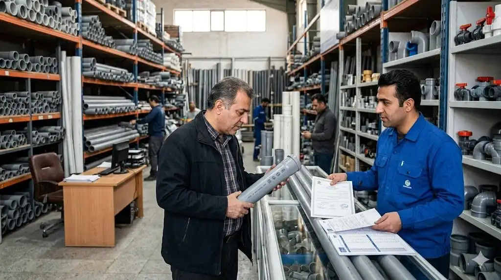 چگونه فروشنده معتبر لوله پنج لایه را تشخیص دهیم؟ راهنمای تخصصی خرید مطمئن